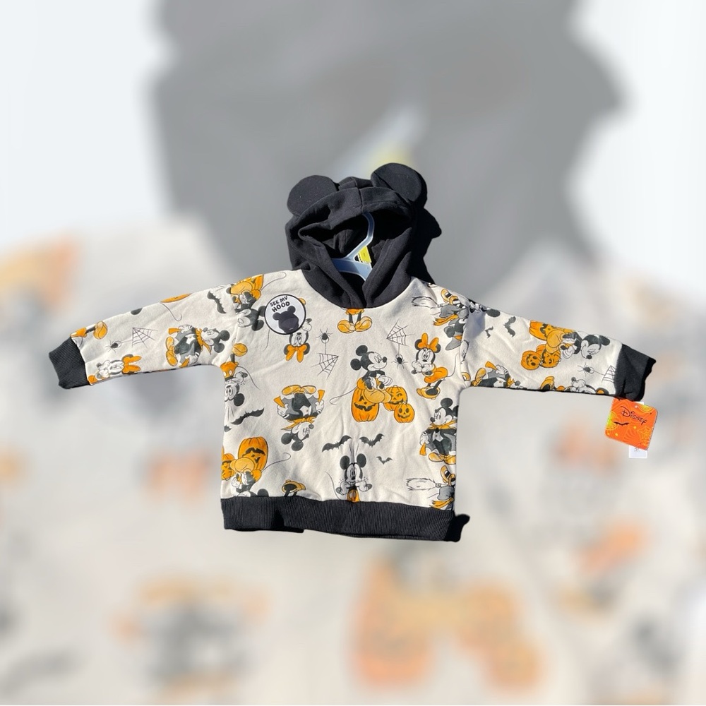 Disney Mickey Minnie Halloween Hoodie 3T